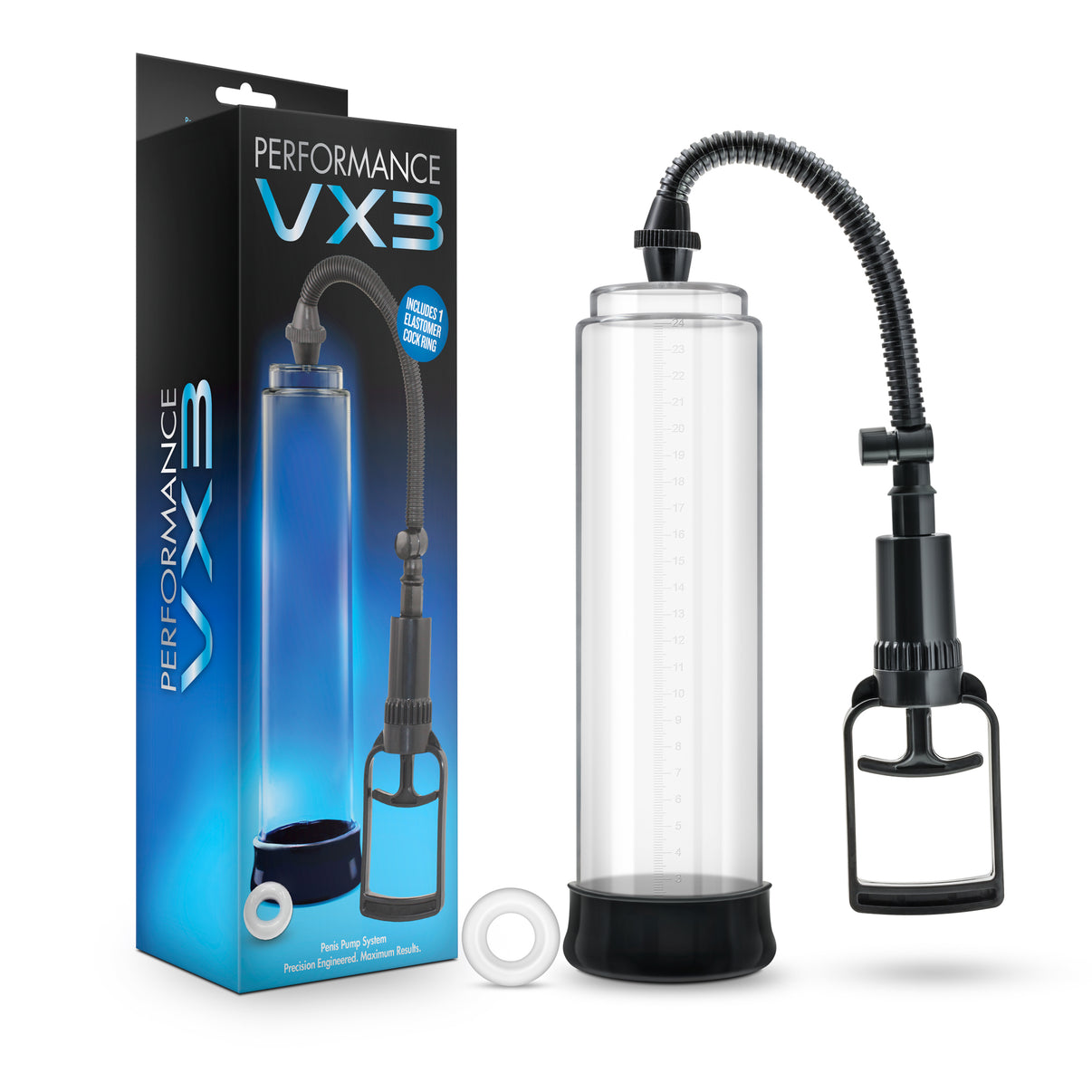 Performance Vx3 - Male Enhancement Pump System - Clear | 853858007154 | Discreet Personal Wellness
