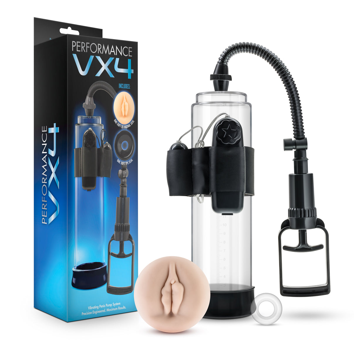 Performance Vx 4 - Male Enhancement Pump System - Clear | 853858007161 | Discreet Personal Wellness