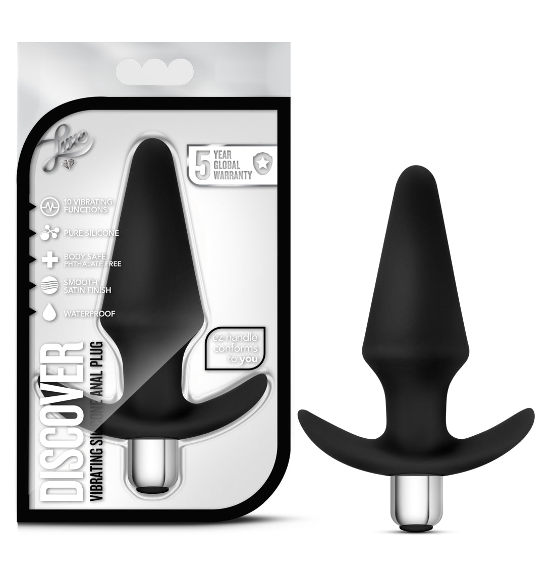 Luxe Discover - Black | 702730687017 | Discreet Personal Wellness