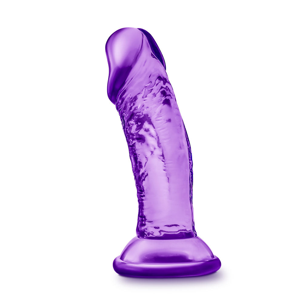 B Yours - Sweet n' Small 4 Inch Dildo With Suction Cup - Purple | 819835023166 | Discreet Personal Wellness