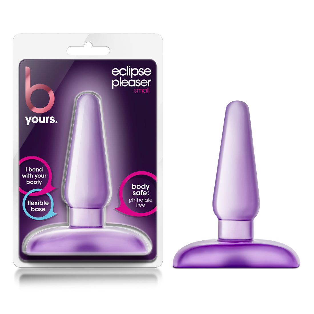 B Yours Eclipse Pleaser - Small - Purple | 702730681794 | Discreet Personal Wellness