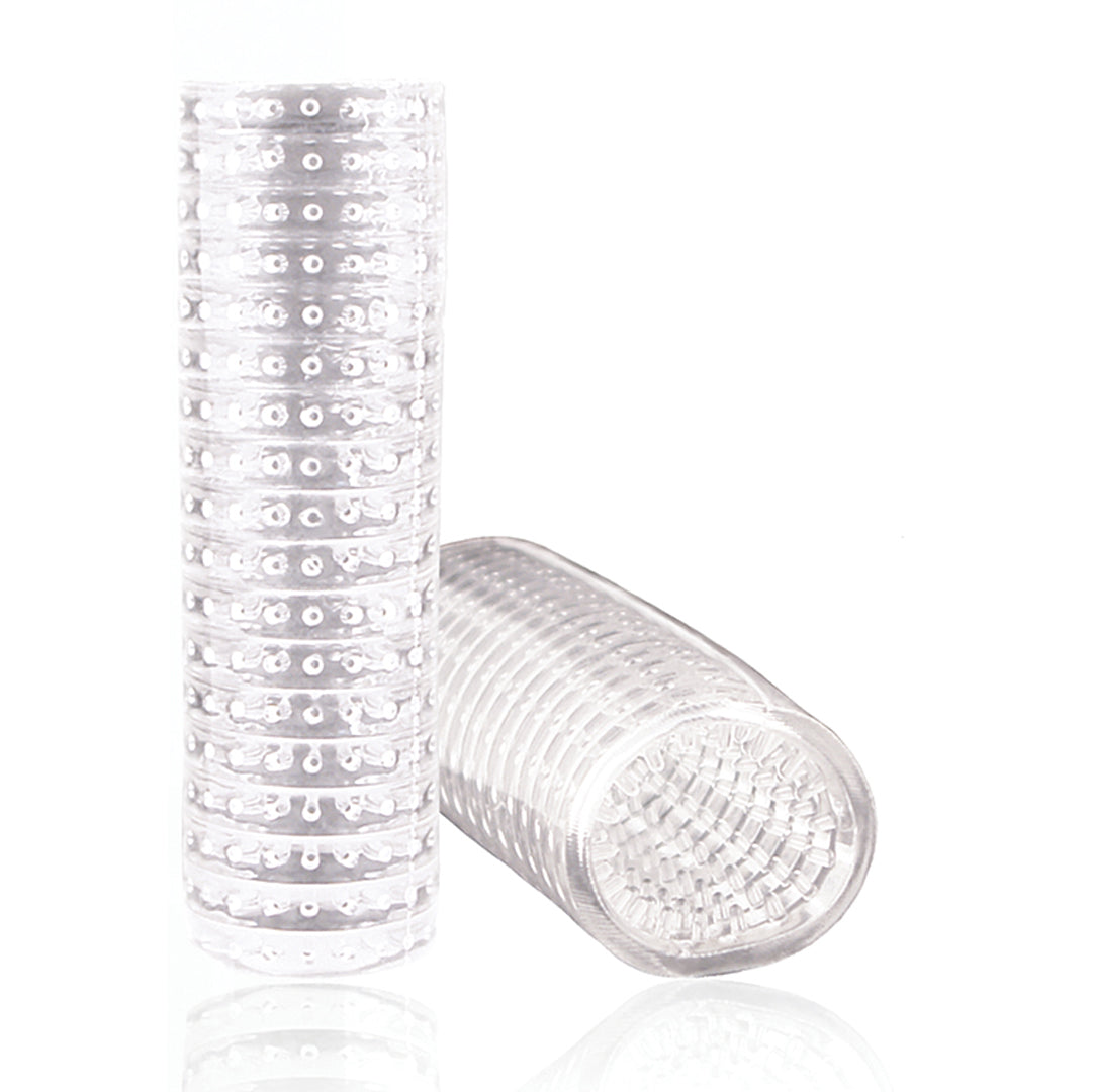 M for Men Stroke Sleeve - Clear | 735380201258 | Discreet Personal Wellness