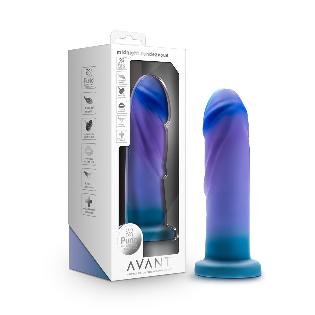 Avant - Midnight Rendezvous - Ocean Blue | 819835028994 | Discreet Personal Wellness