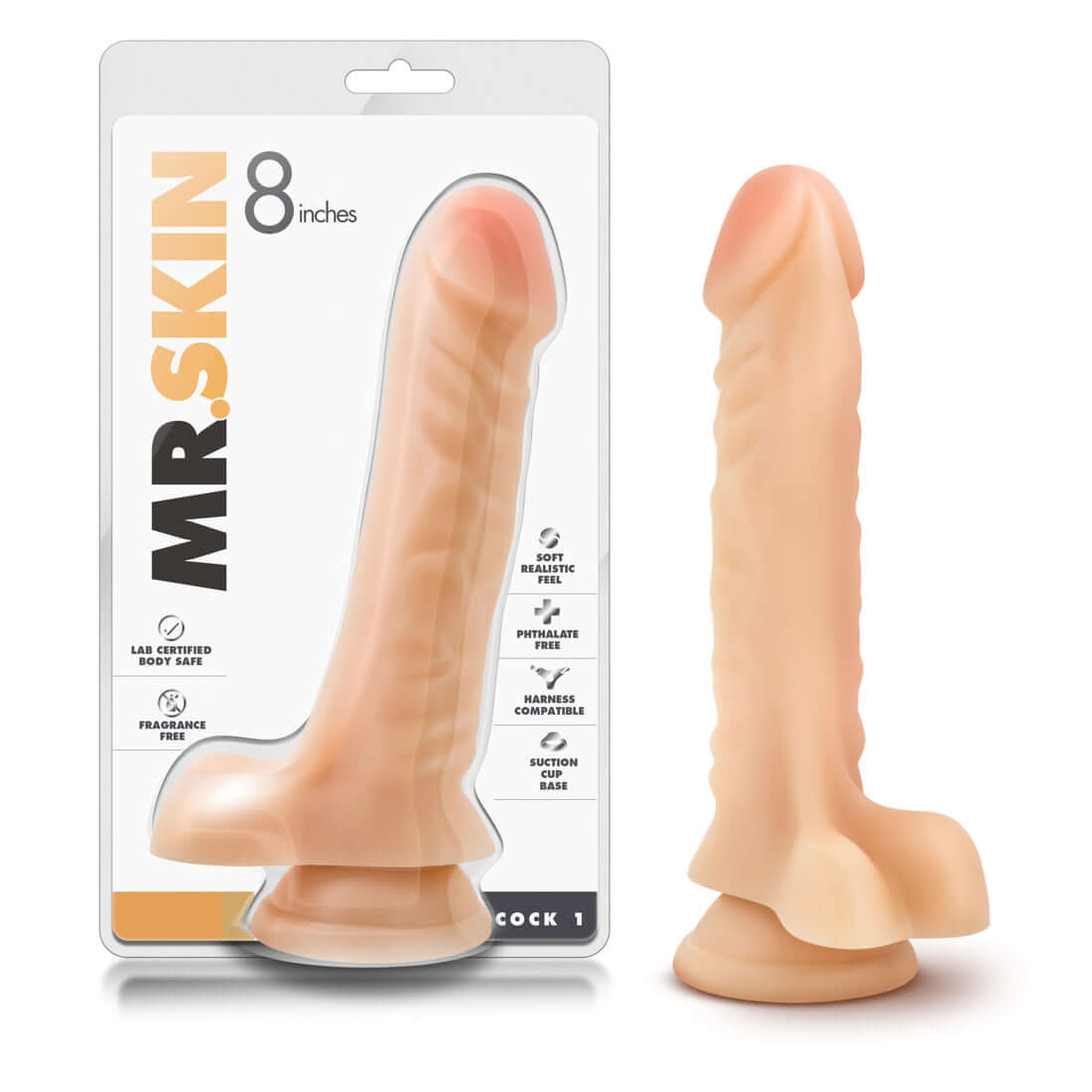 Dr. Skin - Penis 1 - 9 Inches | 702730686058 | Discreet Personal Wellness