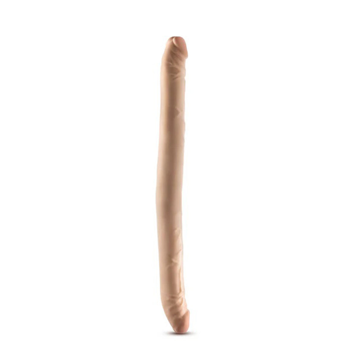 Dr. Skin Plus - 16.5” Posable Double Penis - Beige | 819835029953 | Discreet Personal Wellness