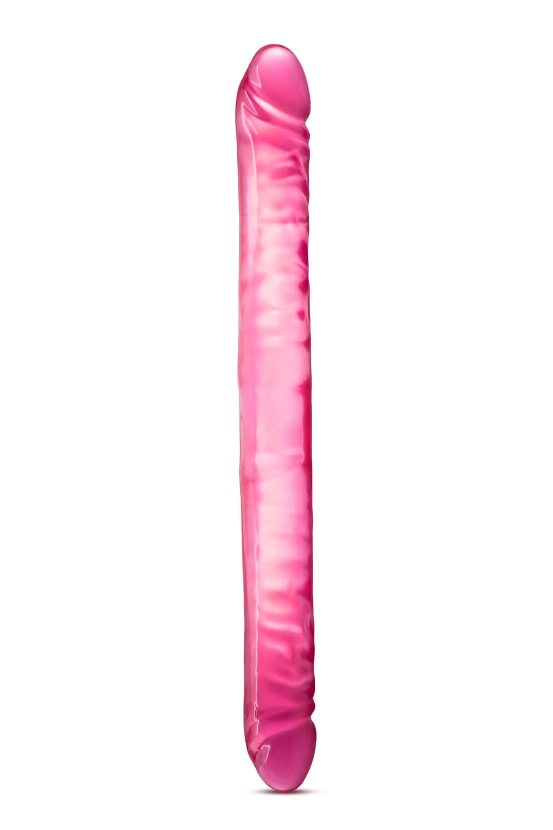 B Yours 18 Inch Double Dildo - Pink | 702730682142 | Discreet Personal Wellness