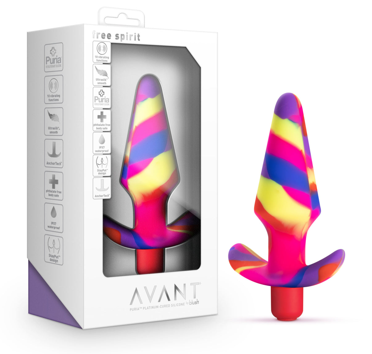 Avant - Free Spirit - Scarlet | 819835028581 | Discreet Personal Wellness