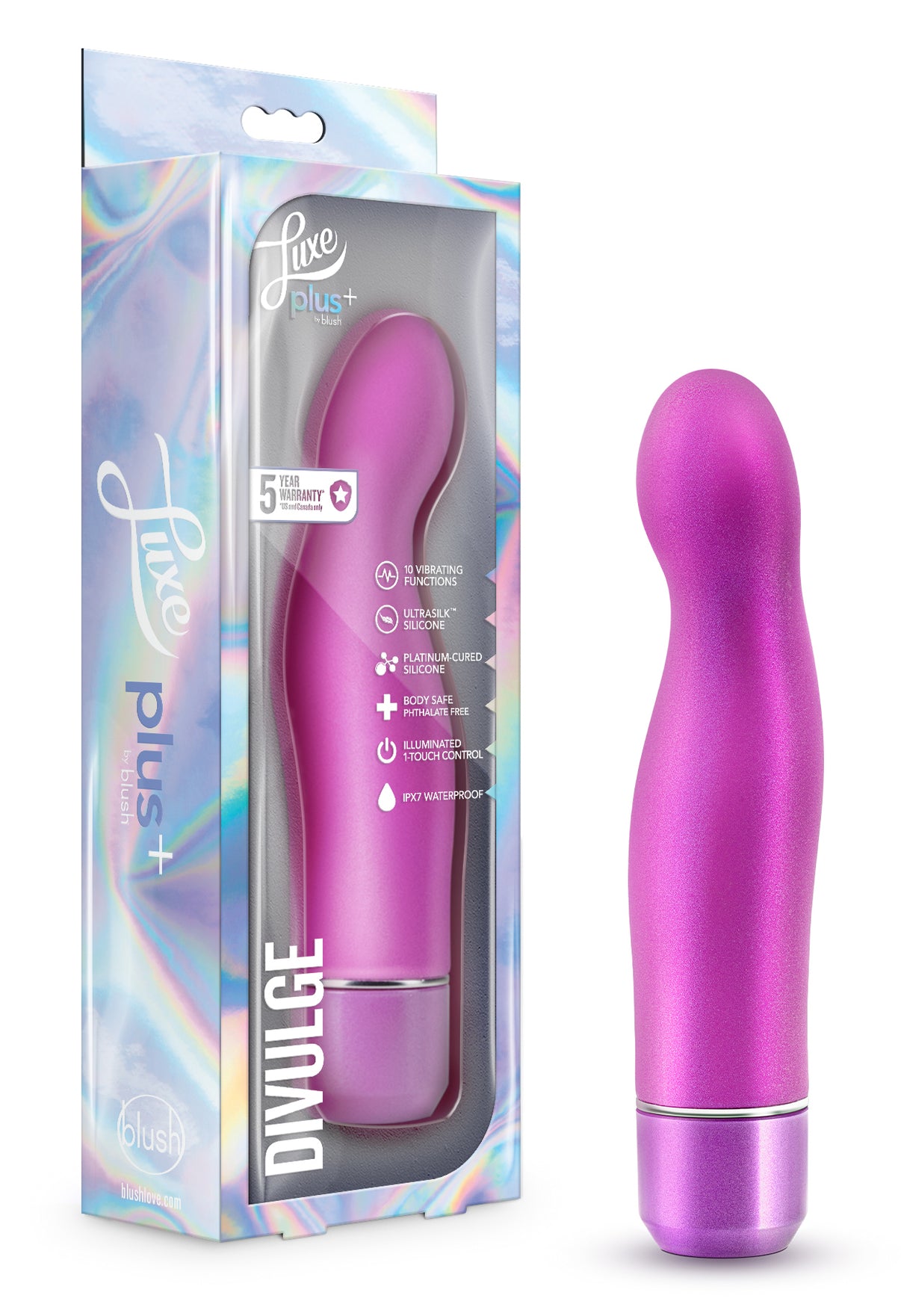 Luxe Plus - Divulge - Purple | 819835028550 | Discreet Personal Wellness