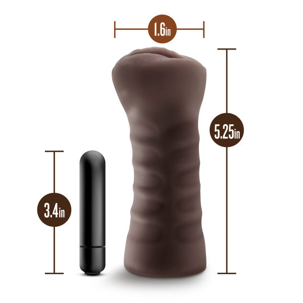 Hot Chocolate - Alexis Vagina Stroker - Chocolate | 819835023906 | Discreet Personal Wellness