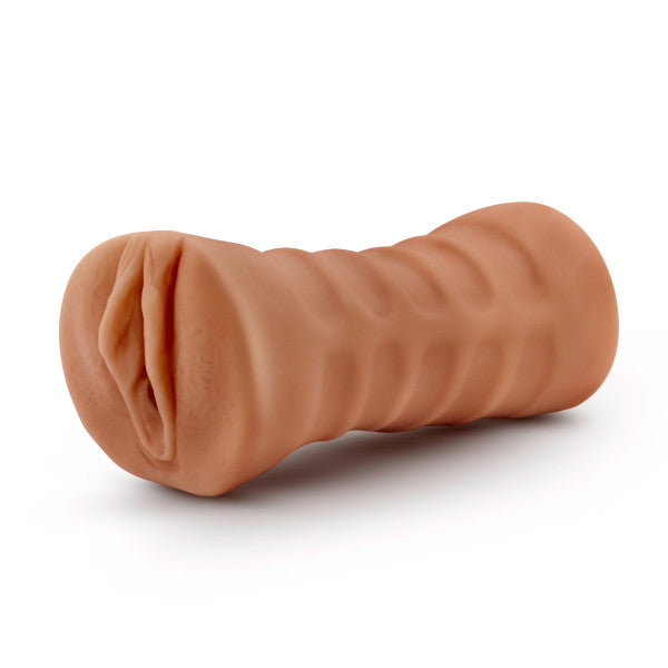 M for Men - Julieta Vagina Stroker - Mocha | 819835023951 | Discreet Personal Wellness