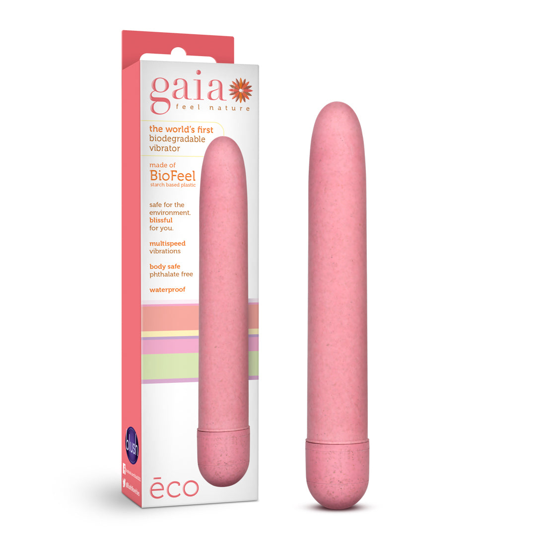 Gaia Eco - Coral | 702730686201 | Discreet Personal Wellness