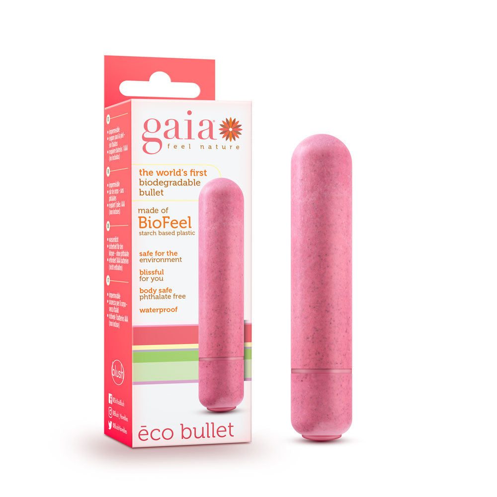 Gaia - Eco Bullet - Coral | 819835022978 | Discreet Personal Wellness