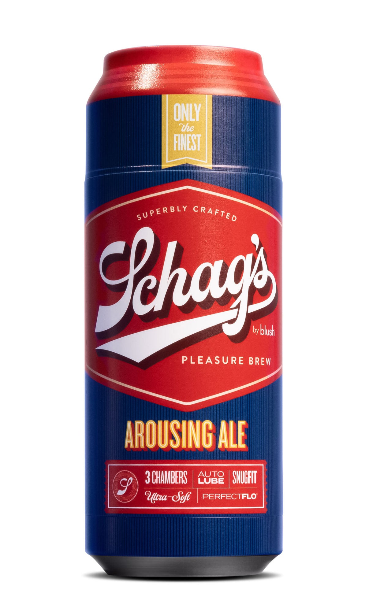 Schag's - Arousing Ale - Beer Can Style Penis Stroker | 819835028284 | Discreet Personal Wellness
