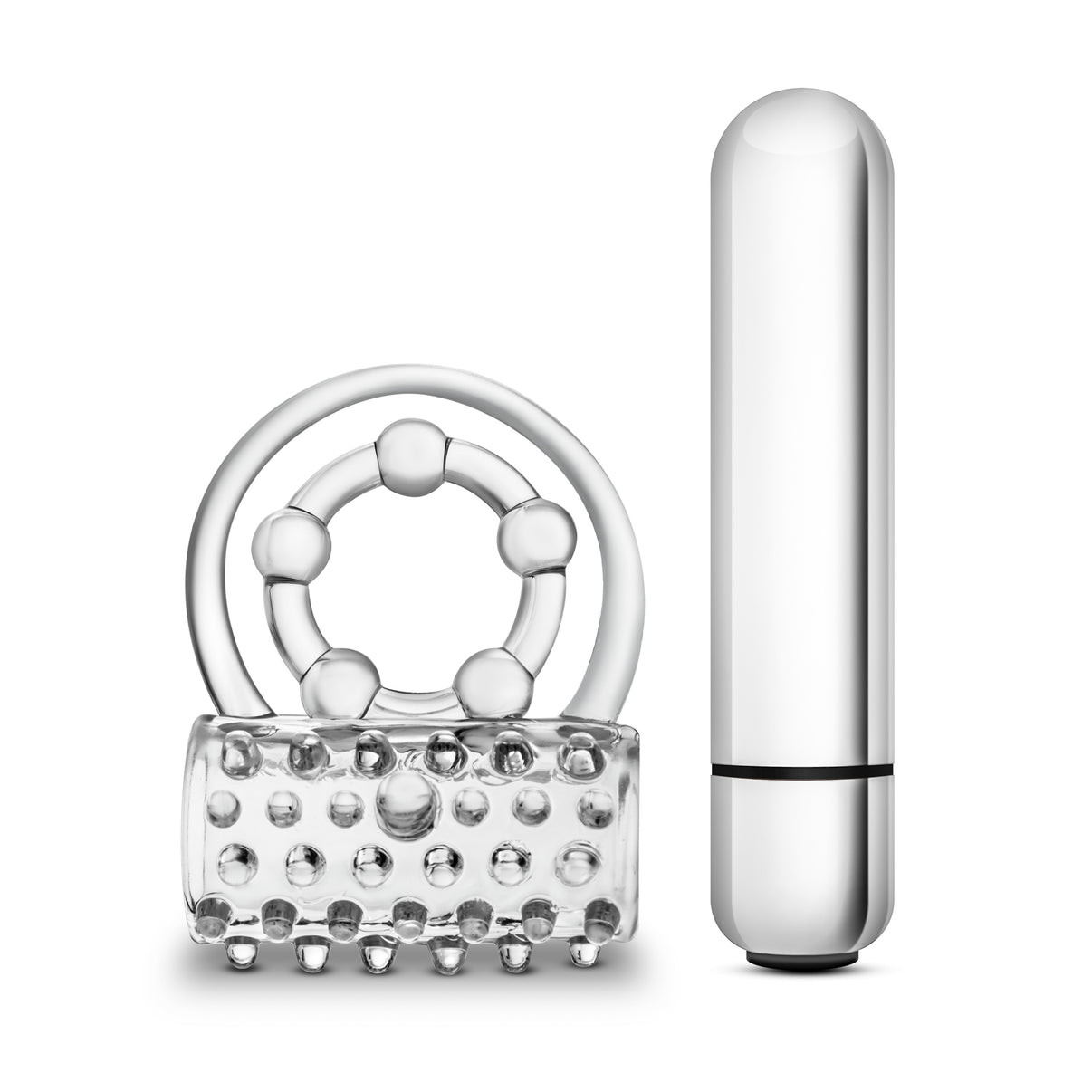 Stay Hard - Vibrating Super Clitorisifier - Clear | 853858007352 | Discreet Personal Wellness