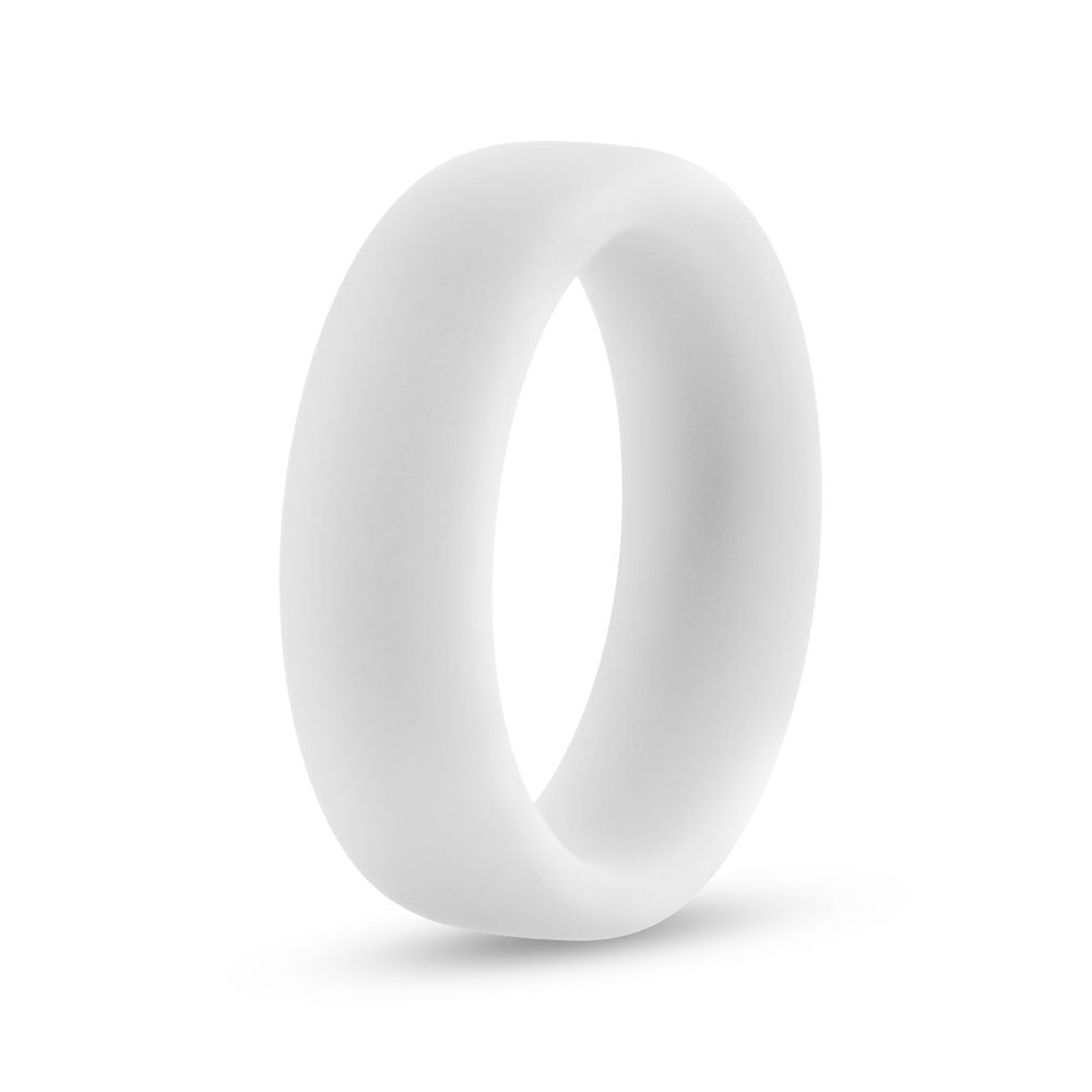 Performance - Silicone Glo Penis Ring - White Glow | 853858007789 | Discreet Personal Wellness