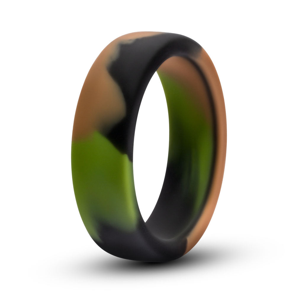 Performance - Silicone Camo Penis Ring - Green Camoflauge | 853858007758 | Discreet Personal Wellness