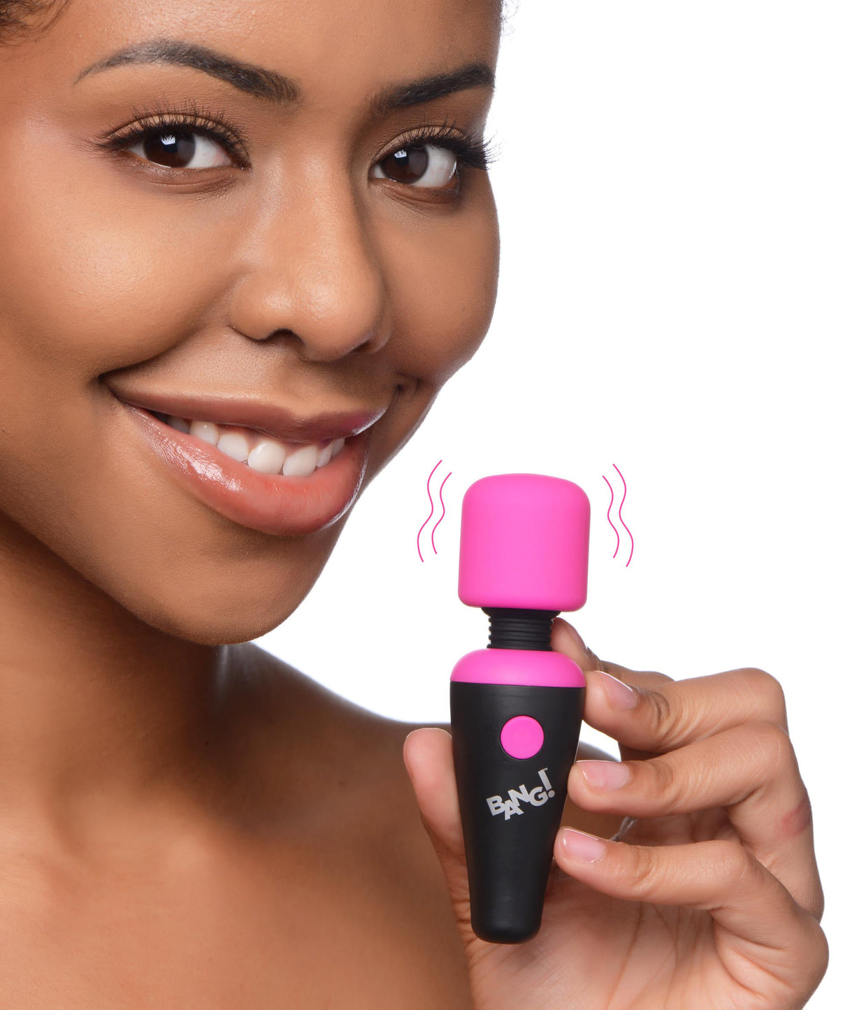 Bang - 10x Vibrating Mini Silicone Wand - Pink | 848518045003 | Discreet Personal Wellness
