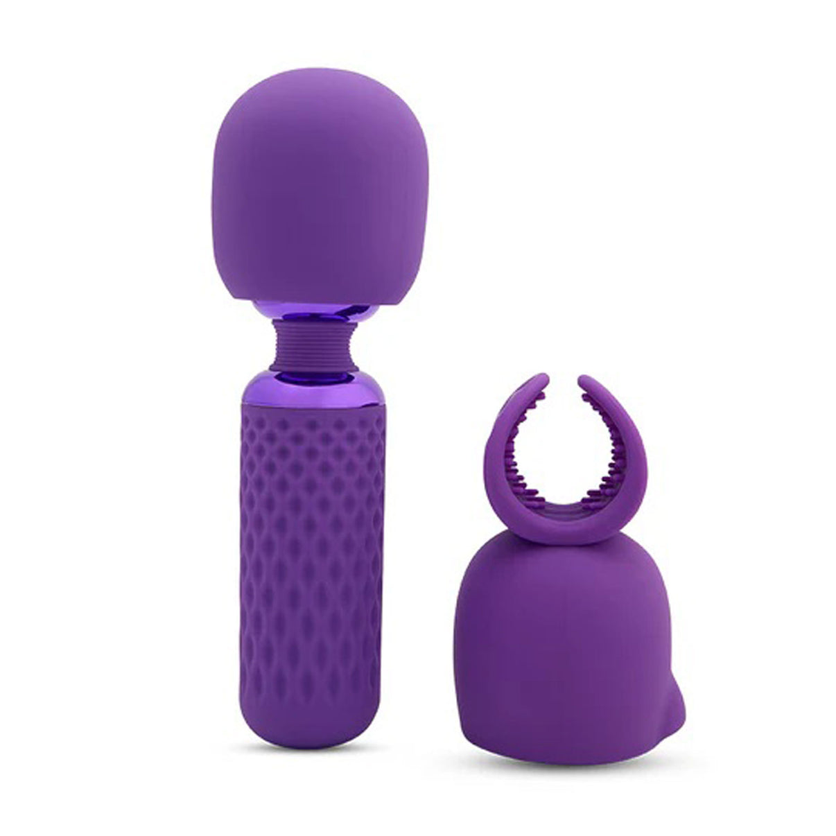 Nu Sensuelle Nubii Harlow Mini Wand - Purple | 9342851003610 | Discreet Personal Wellness