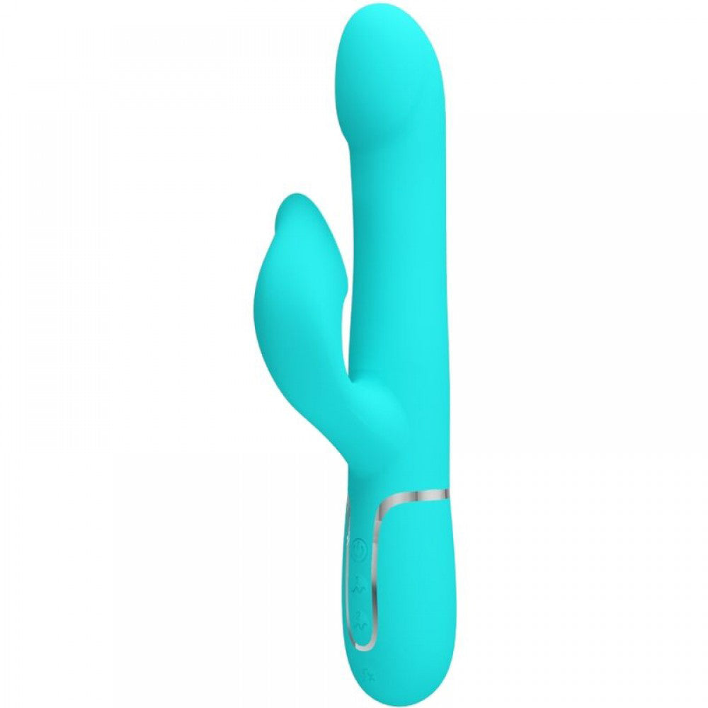 Falin Rabbit Vibrator Pearls - Turquoise | 6959532335835 | Discreet Personal Wellness
