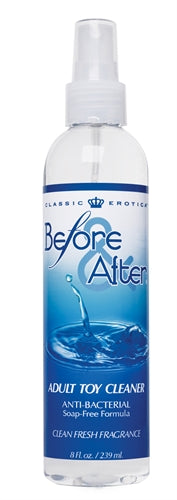 Before and After Spray Toy Cleaner 8 Oz | 638258165082 | Discreet Personal Wellness