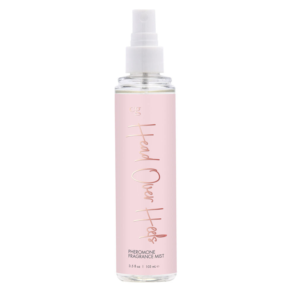 Pheromone Fragrance Mist Head Over Heels 3.5 Fl. Oz. | 638258901215 | Discreet Personal Wellness