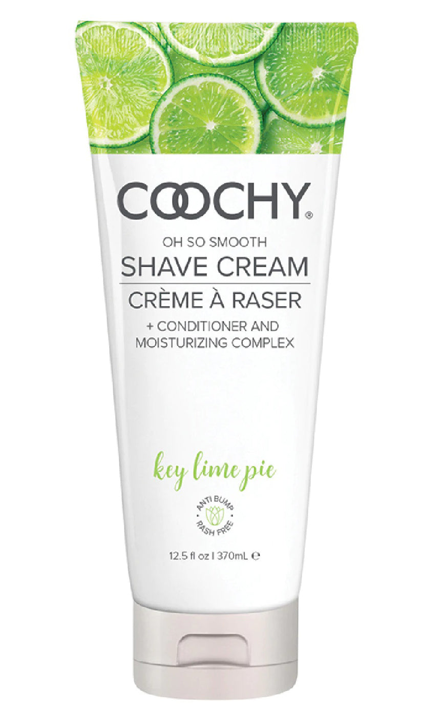 Coochy Shave Cream - Key Lime Pie - 12.5 Oz | 638258903325 | Discreet Personal Wellness