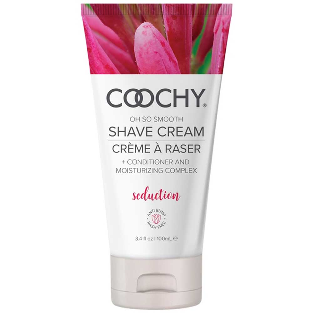Coochy Oh So Smooth Shave Cream - Seduction - 3.4 Oz | 638258904551 | Discreet Personal Wellness