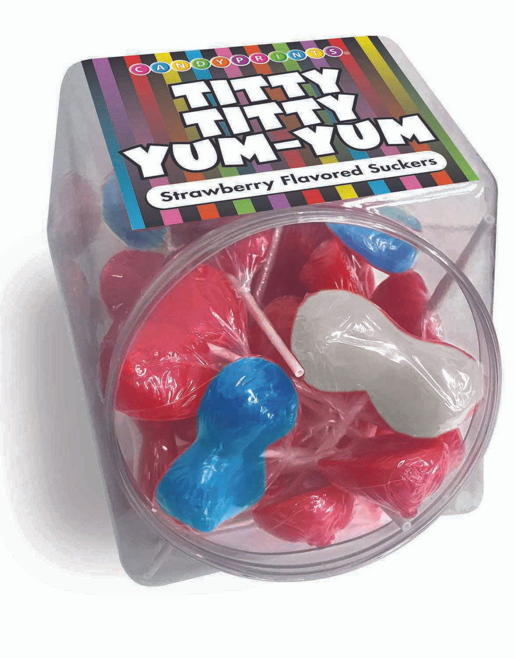 Breast Breast Yum Yum - 48 Count Bowl | 817717010495 | Discreet Personal Wellness