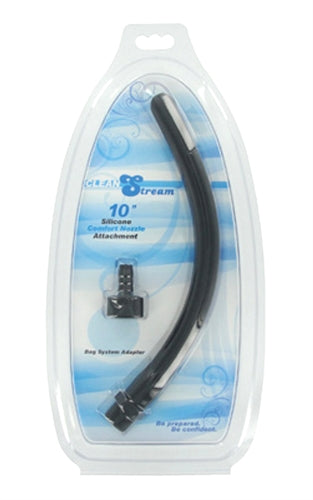 10 Inch Silicone Comfort Nozzle Attachment | 811847018833 | Discreet Personal Wellness