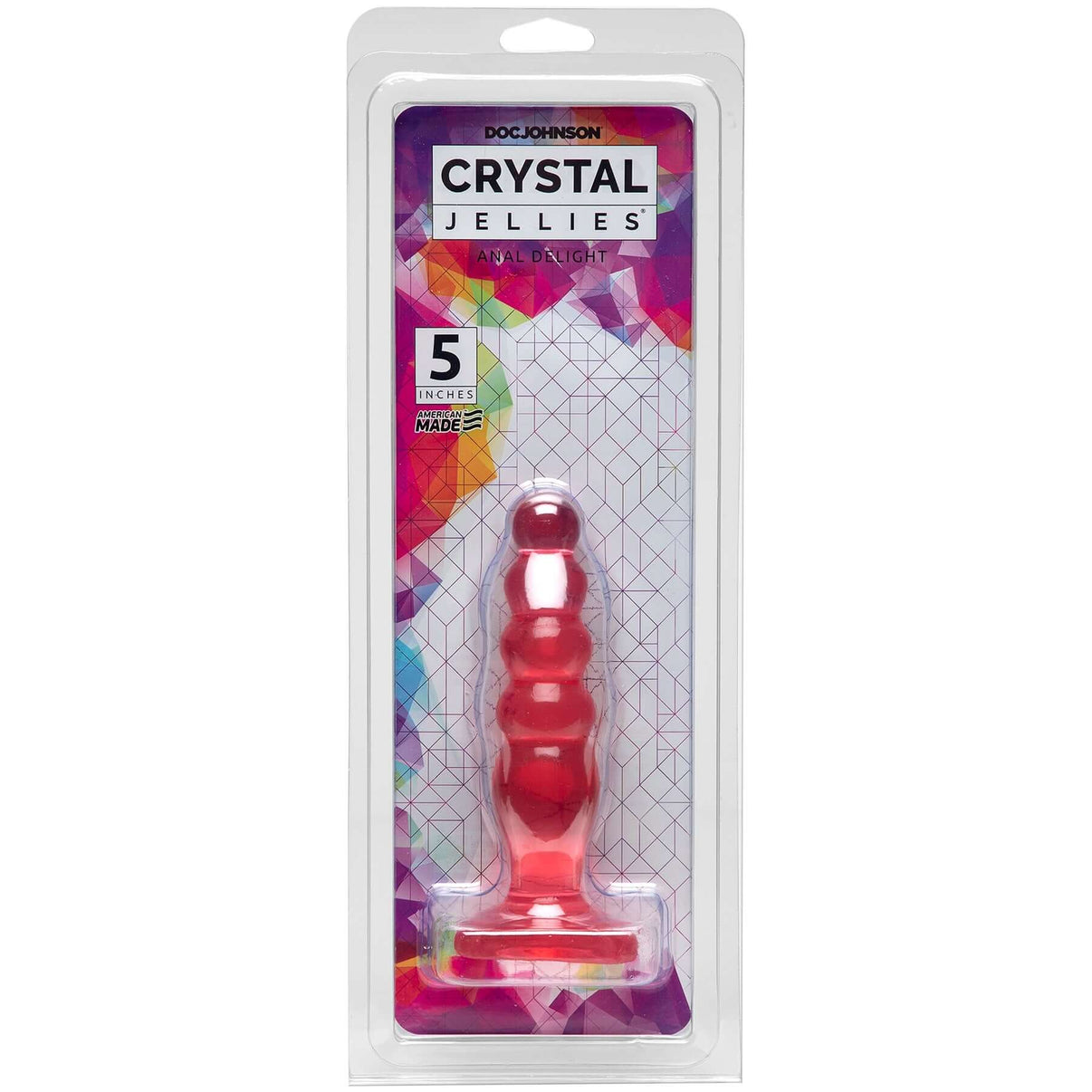 Crystal Jellies Anal Delight - Pink | 782421550301 | Discreet Personal Wellness