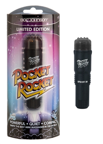 Pocket Rocket - Limited Edition Black | 782421003029 | Discreet Personal Wellness