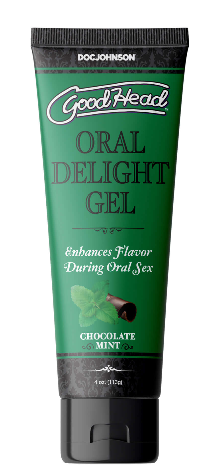 Goodhead - Oral Delight Gel - Chocolate Mint - 4 Oz. | 782421081690 | Discreet Personal Wellness