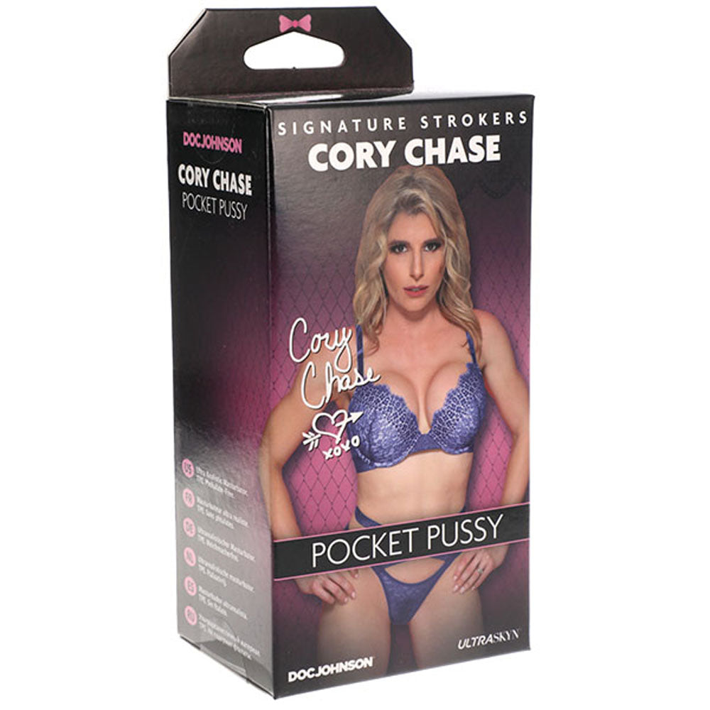 Signature Strokers - Cory Chase Ultraskyn Pocket Vagina | 782421077778 | Discreet Personal Wellness