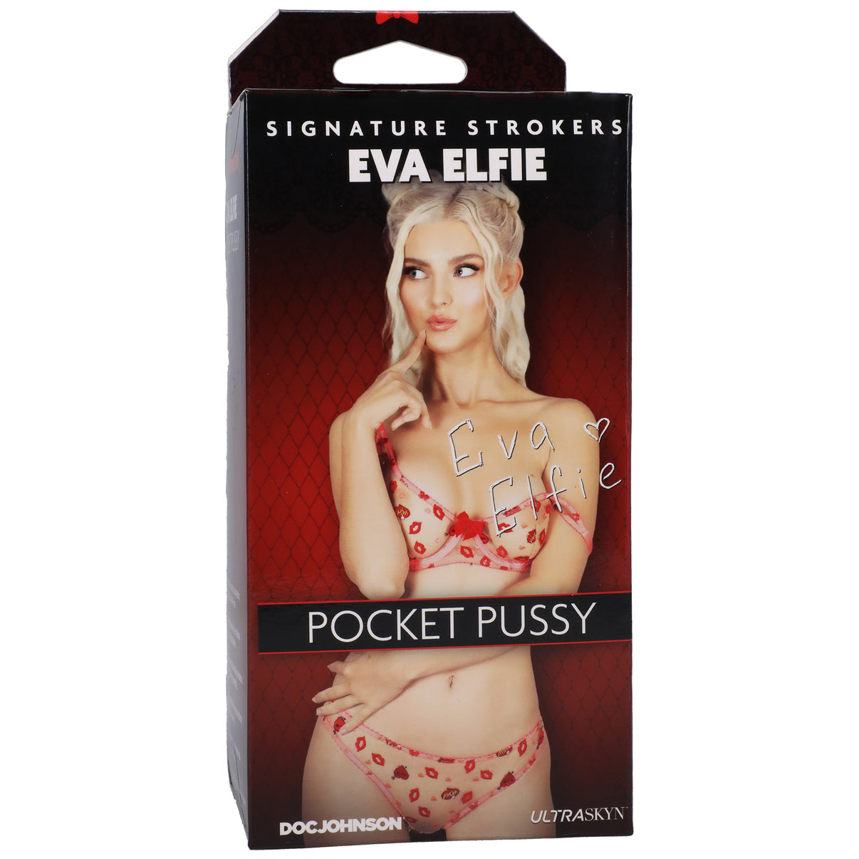 Signature Strokers - Eva Elfie - Ultraskyn Pocket Vagina - Vanilla | 782421086138 | Discreet Personal Wellness