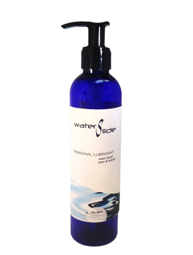 Water Slide Personal Lubricant 8 Oz by Earthly Body | 879959004847 | Discreet Personal Wellness