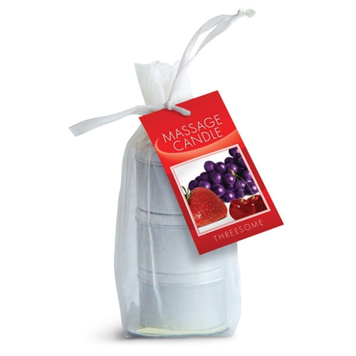 Edible Candle Threesome 3 Pcs in a Bag | 879959002300 | Discreet Personal Wellness