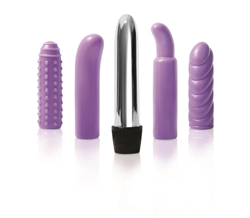 Multi-Sleeve Vibrator Kit | 844477008912 | Discreet Personal Wellness