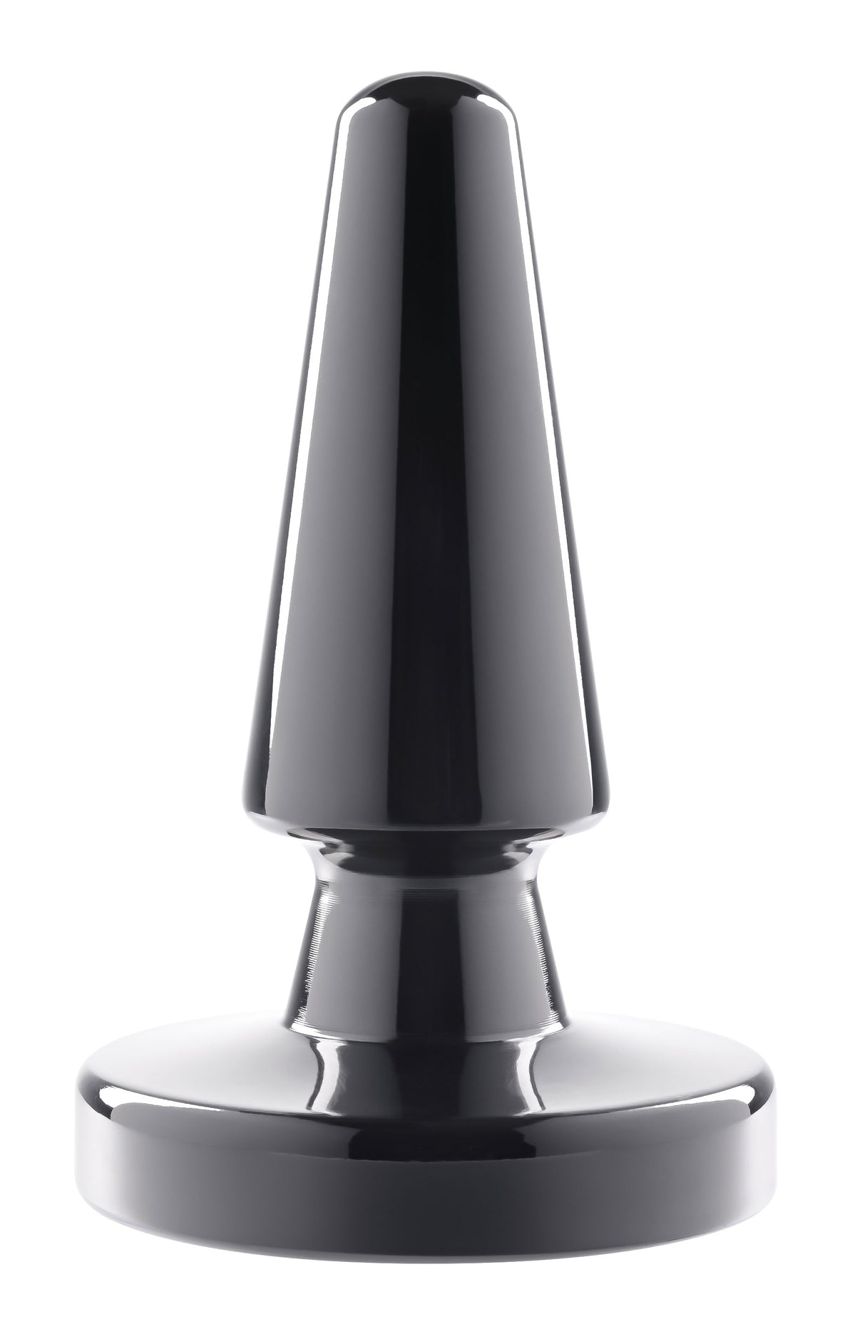Beginner Metal Plug - Black Chrome | 844477021096 | Discreet Personal Wellness