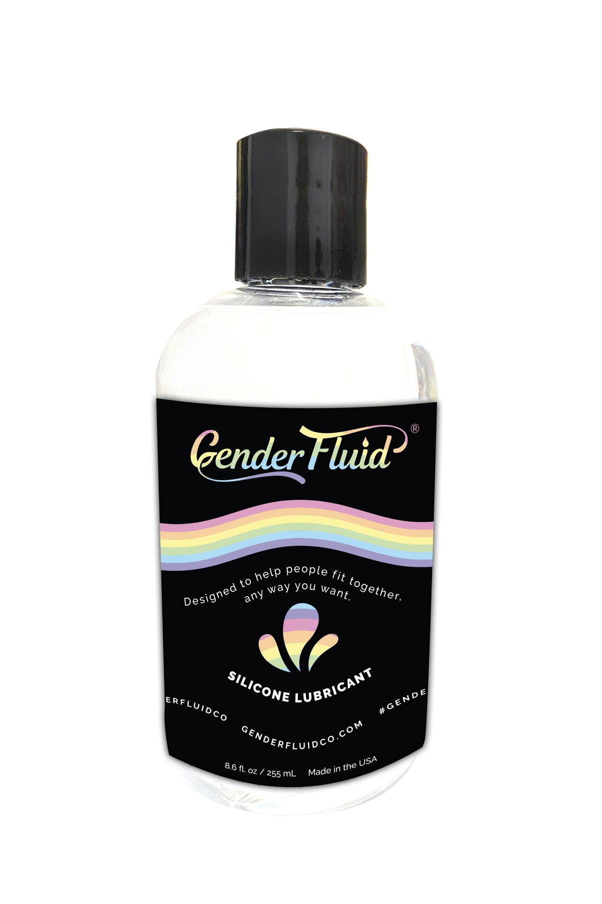 Gender Fluid Silicone Lubricant - 8 Fl. Oz. | 810046850817 | Discreet Personal Wellness