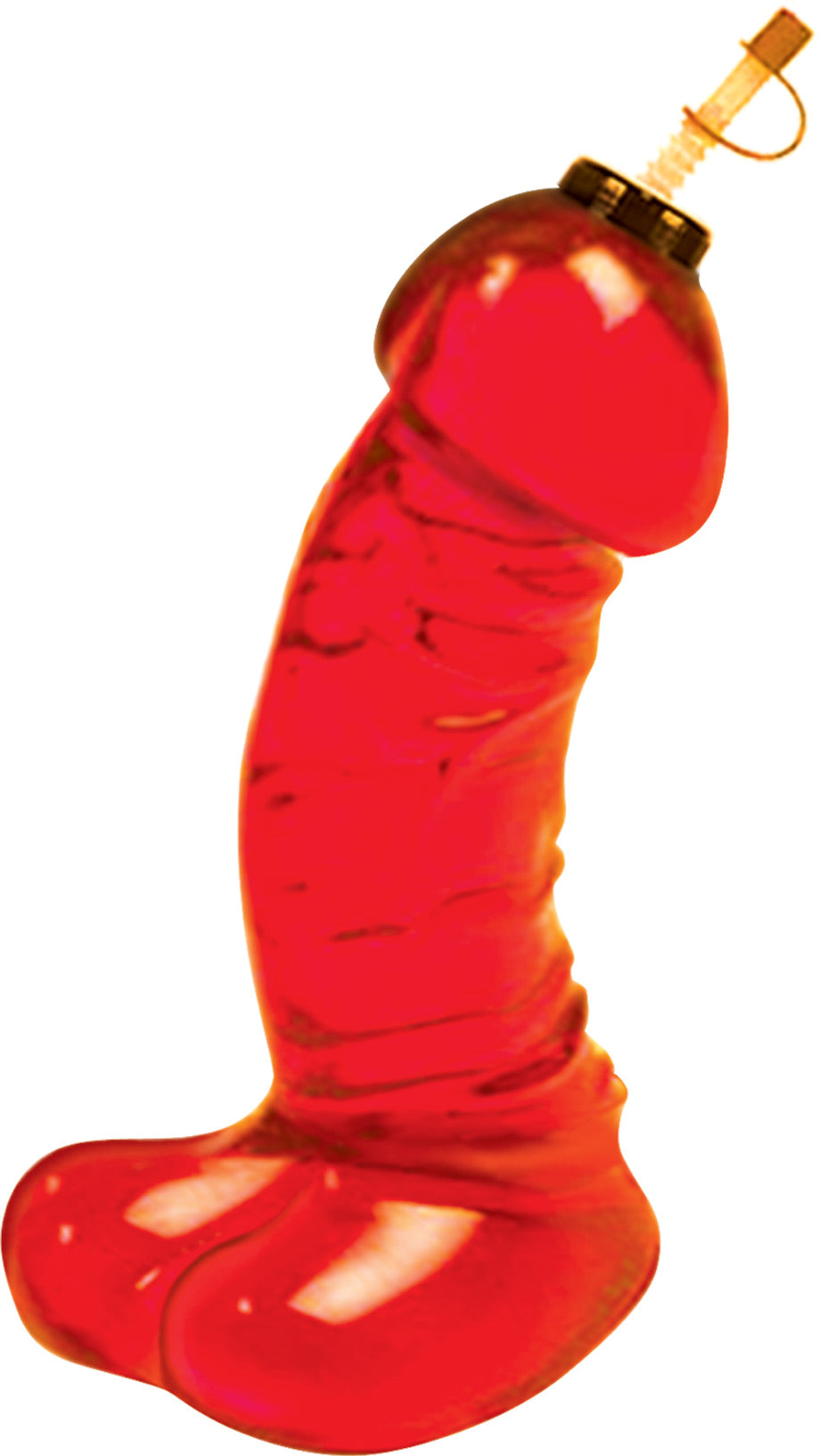 Penisy Chug Sports Bottle - Red | 818631021079 | Discreet Personal Wellness