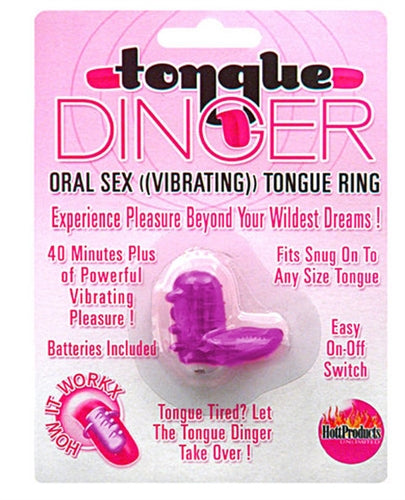 Tongue Dinger - Purple | 818631021710 | Discreet Personal Wellness
