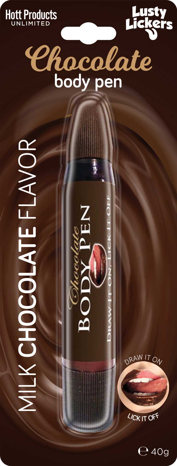 Milk Chocolate Body Pen | 818631034826 | Discreet Personal Wellness