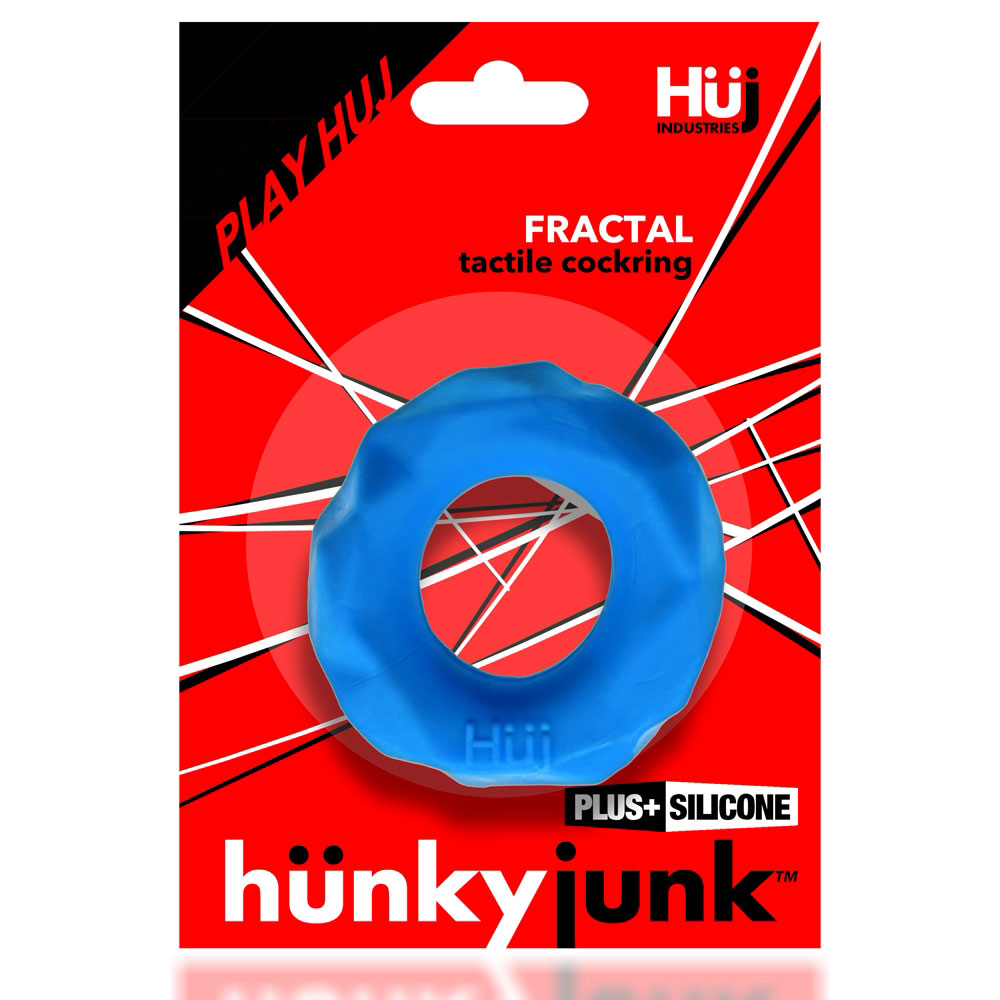 Fractal Penisring - Teal Ice | 840215121325 | Discreet Personal Wellness