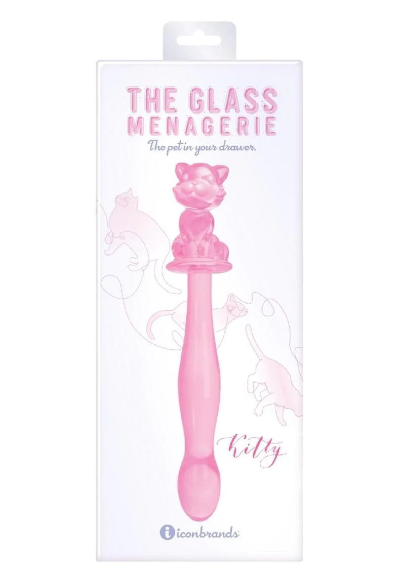 Glass Menagerie - Kitty Dildo - Pink | 847841011006 | Discreet Personal Wellness