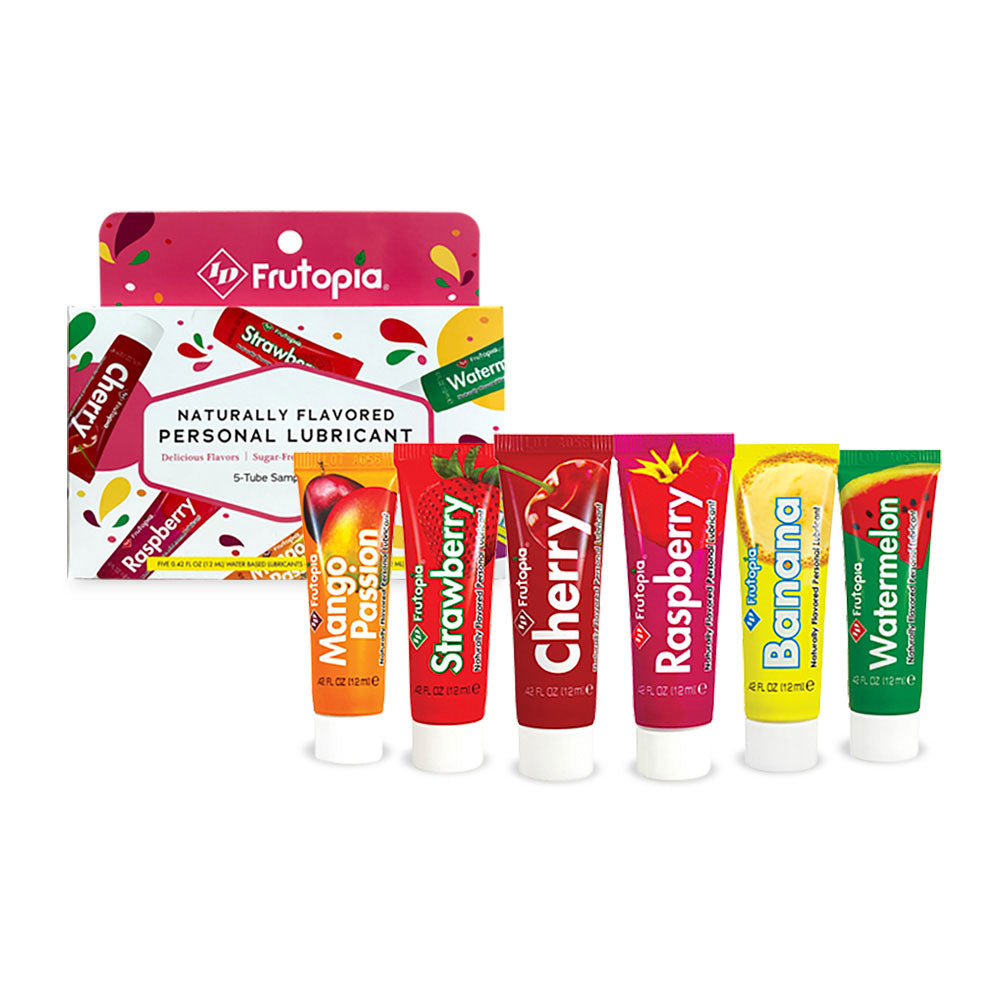 Frutopia 5-Tube Sampler Pack Assorted Flavors | 761236902963 | Discreet Personal Wellness