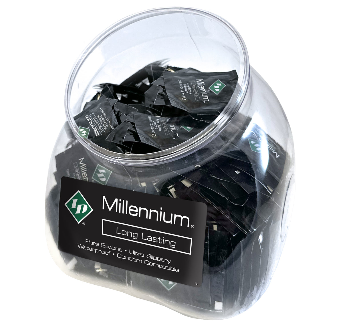 Millennium 2 ml Foil Jar | 761236109881 | Discreet Personal Wellness