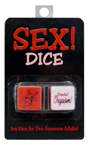 Sex! Dice | 825156107188 | Discreet Personal Wellness
