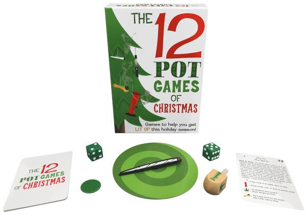 12 Pot Games of Christmas | 825156110102 | Discreet Personal Wellness
