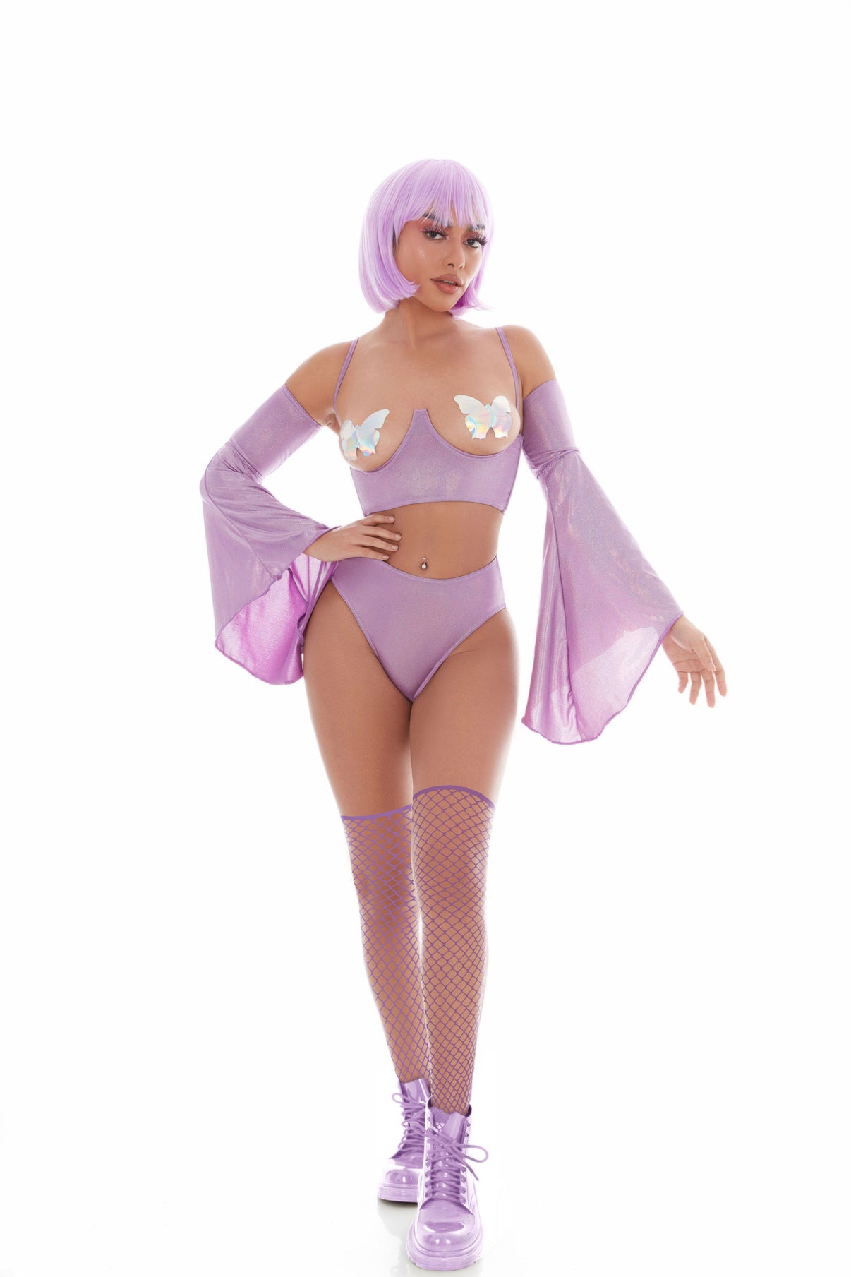 Holo Hun 5pc Set - Small/medium - Purple | 196018863765 | Discreet Personal Wellness