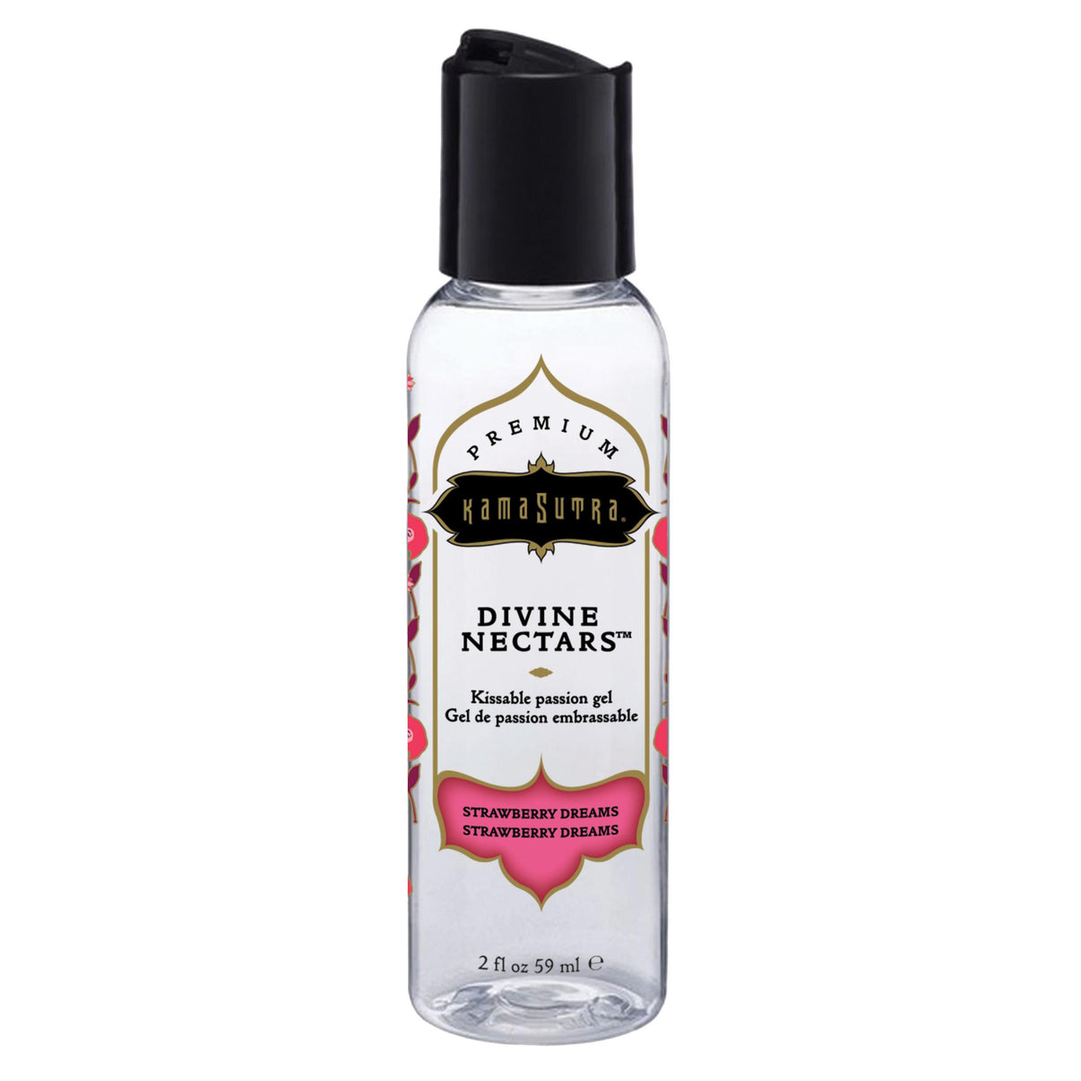 Divine Nectars Flavored Body Glide - Strawberry Dreams - 2 Fl. Oz./ 59ml | 739122130349 | Discreet Personal Wellness
